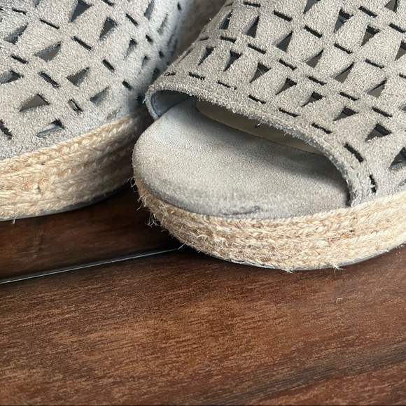 Marc Fisher Suede Espadrille Wedge - Picture 8 of 9